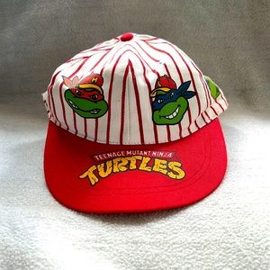 VINTAGE 90’s Teenage Mutant Ninja Turtles Vintage Hat TMNT 1993 Team Turtles